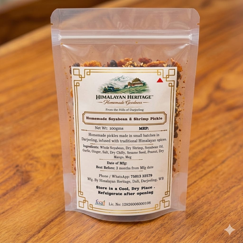 Soyabean & Dry Shrimp Pickle (100g)